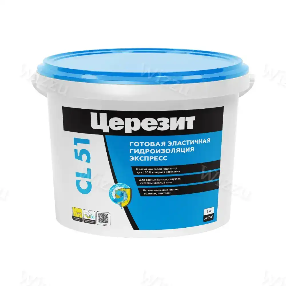 Мастика полимерная Церезит CL 51 W8 5 кг