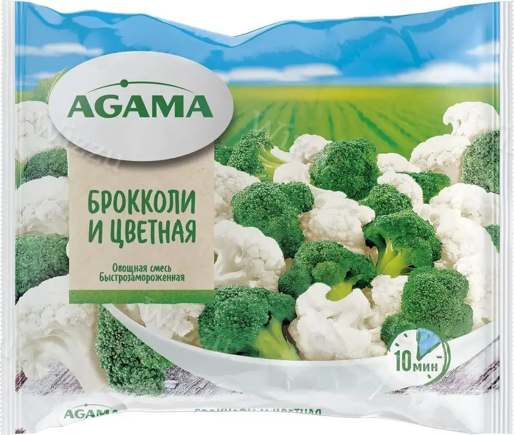 Брокколи цветная капуста 400гр