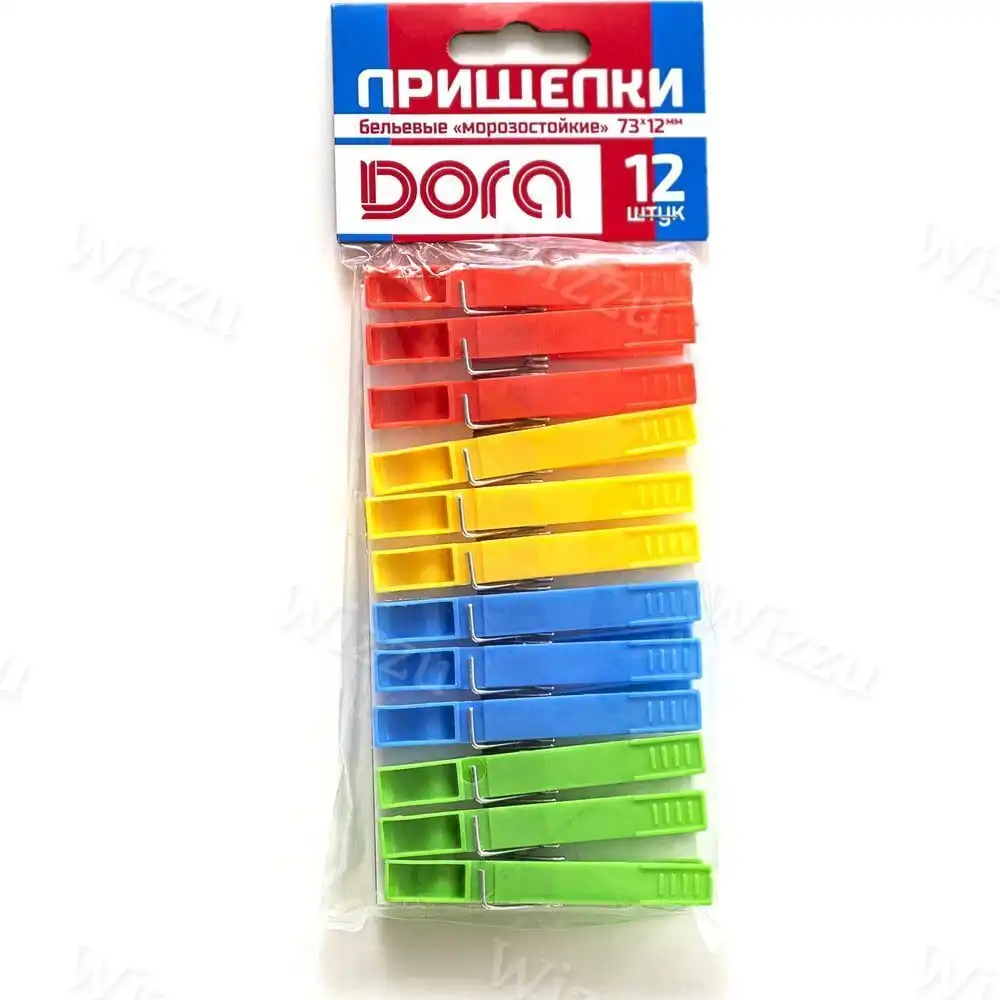 Прищепка бельевые "Dora" 12шт