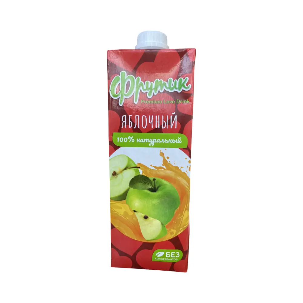 Напиток сокосодержащий яблочный, фрутик, 0.95л