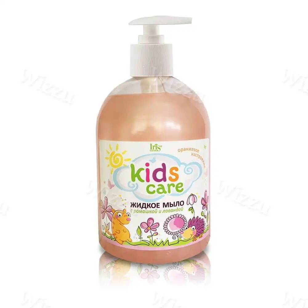 Детское жидкое мыло IRIS Kids Care с Ромашкой и Лавандой 500мл