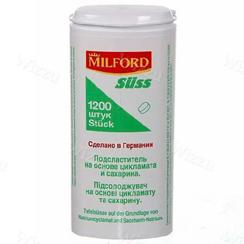 "Milford Зюсс"  Подсластитель 1200 таб
