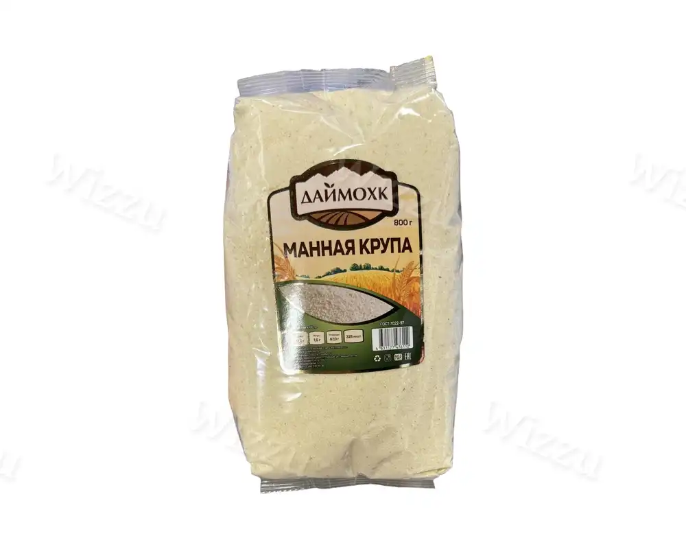 Крупа манная "Даймохк" 800г, шт