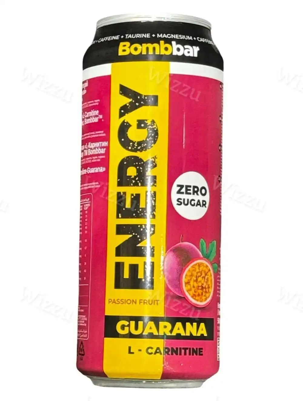Напиток Бомббар безалк тонизир L-Карнитин Маракуйя 500мл, шт