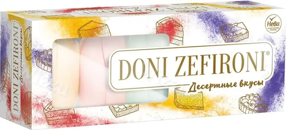 Зефир "Don Zefironi" десертные вкусы 210гр