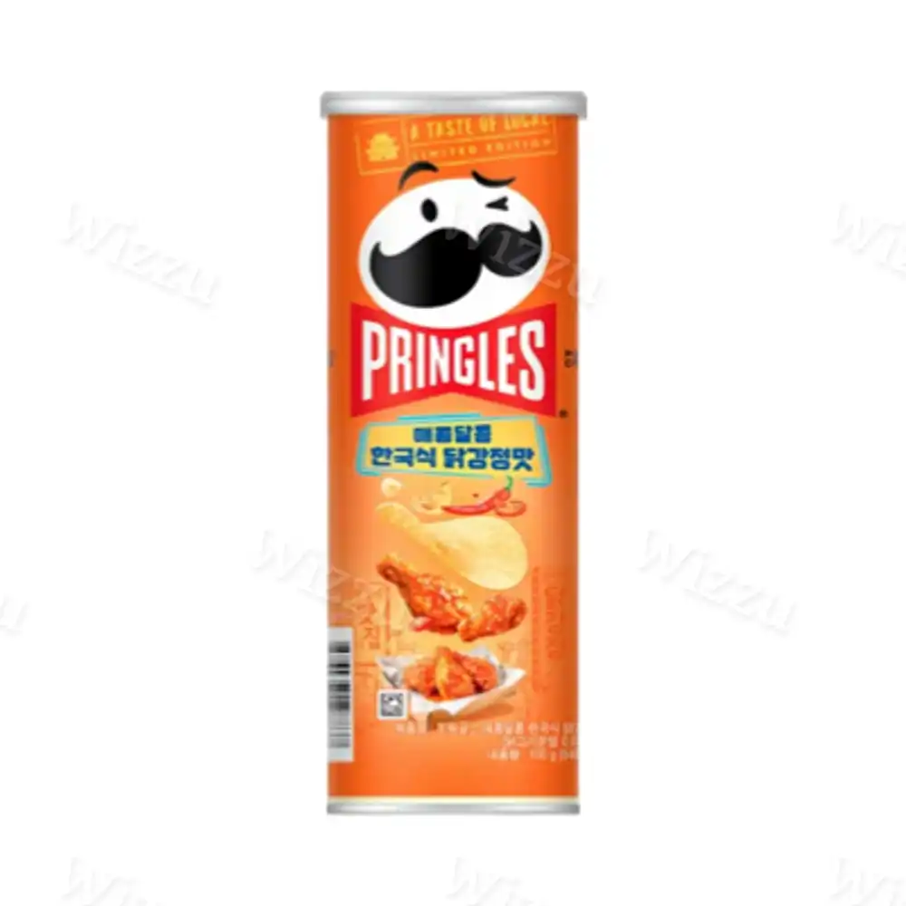 Чипсы "Pringles" Сладкий перец и курочка по Корейски 110г