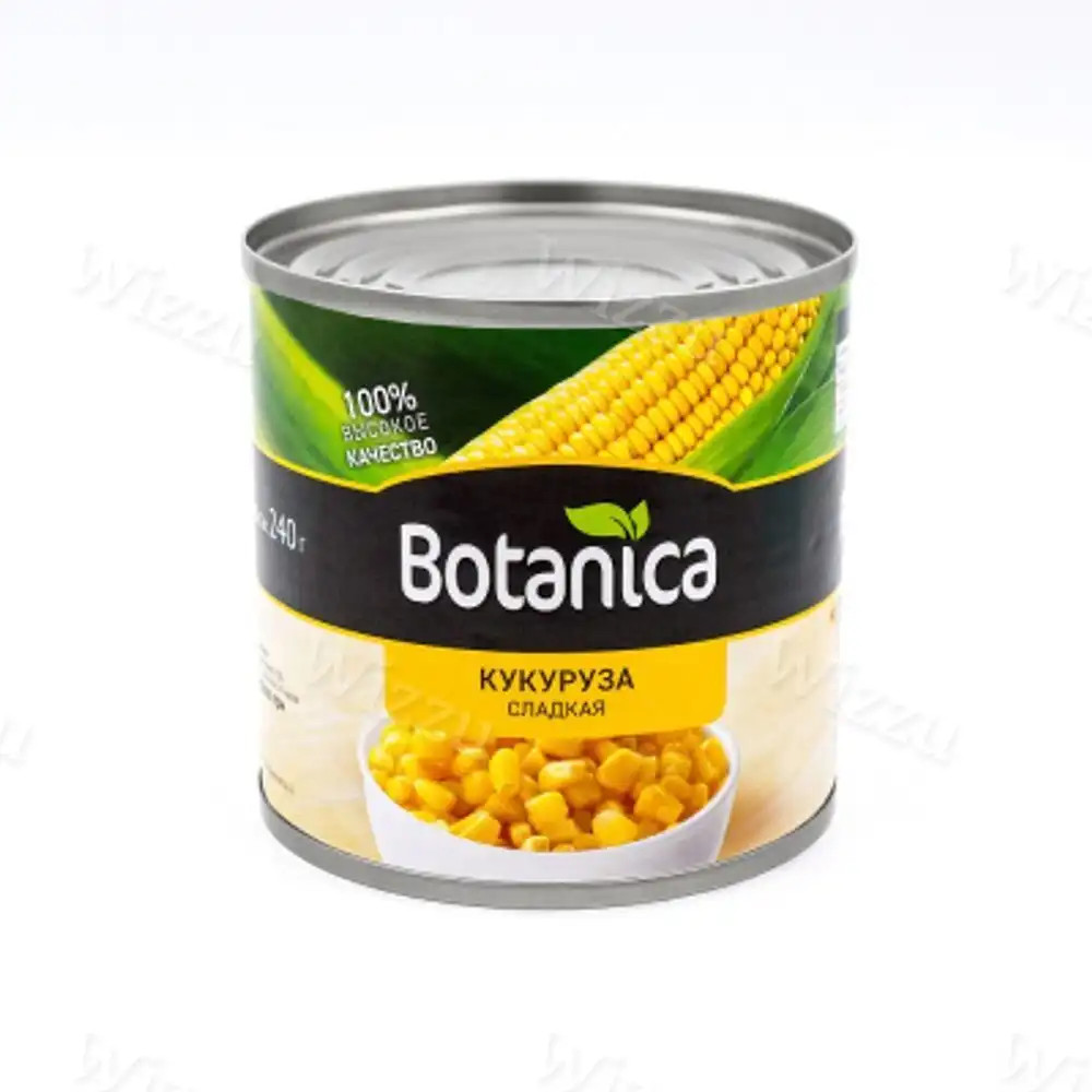 Кукуруза сладкая 'BOTANIKA' ж/б 420гр