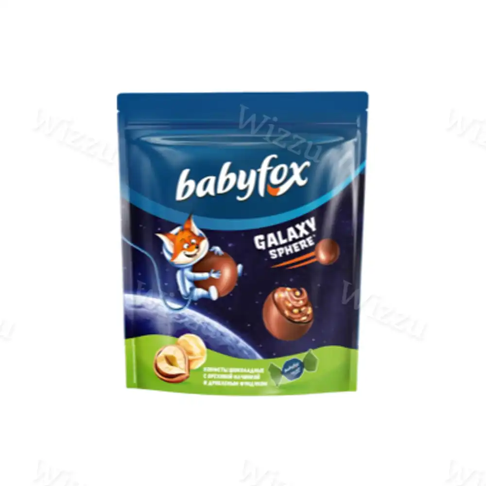 Шоколадные конфеты Babyfox Galaxy фундук кг
