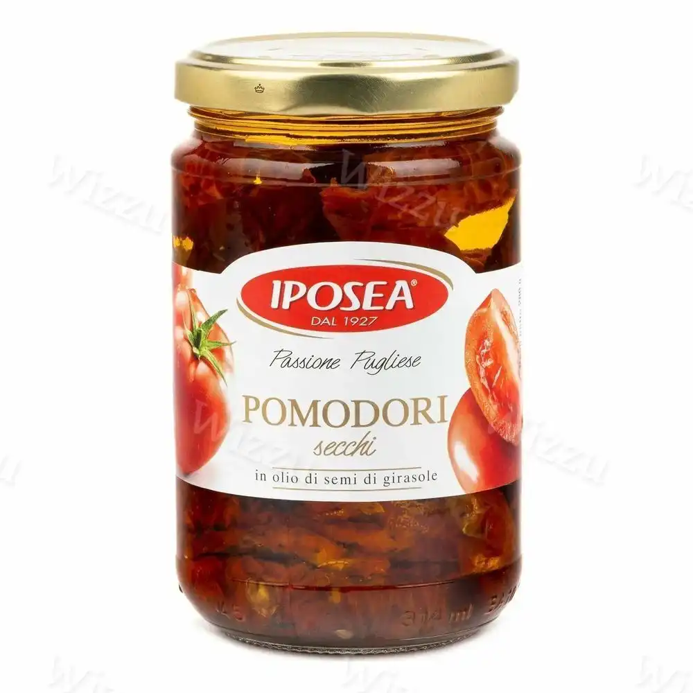 Томаты сушеные в масле "И.П.О.С.Е.А." 280гр ст/б