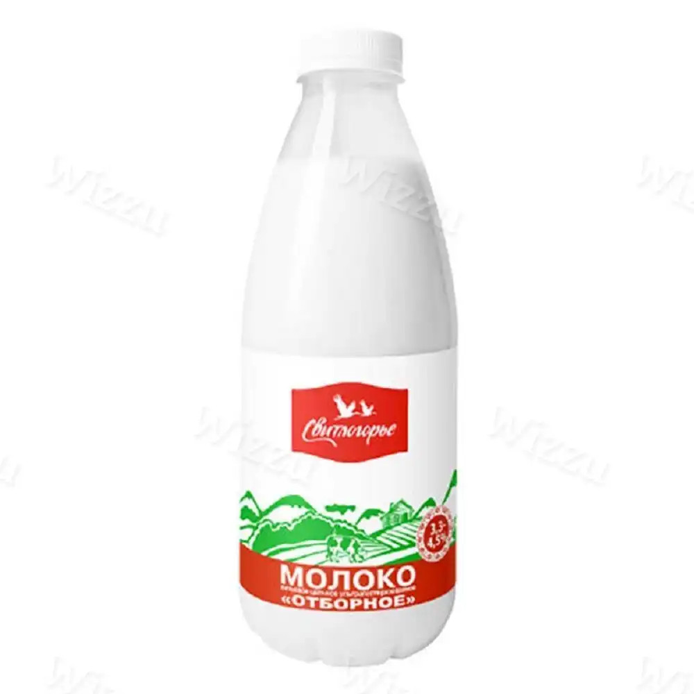 Молоко отборное Свитлогорье ПЭТ 3,6-4,2% 930мл