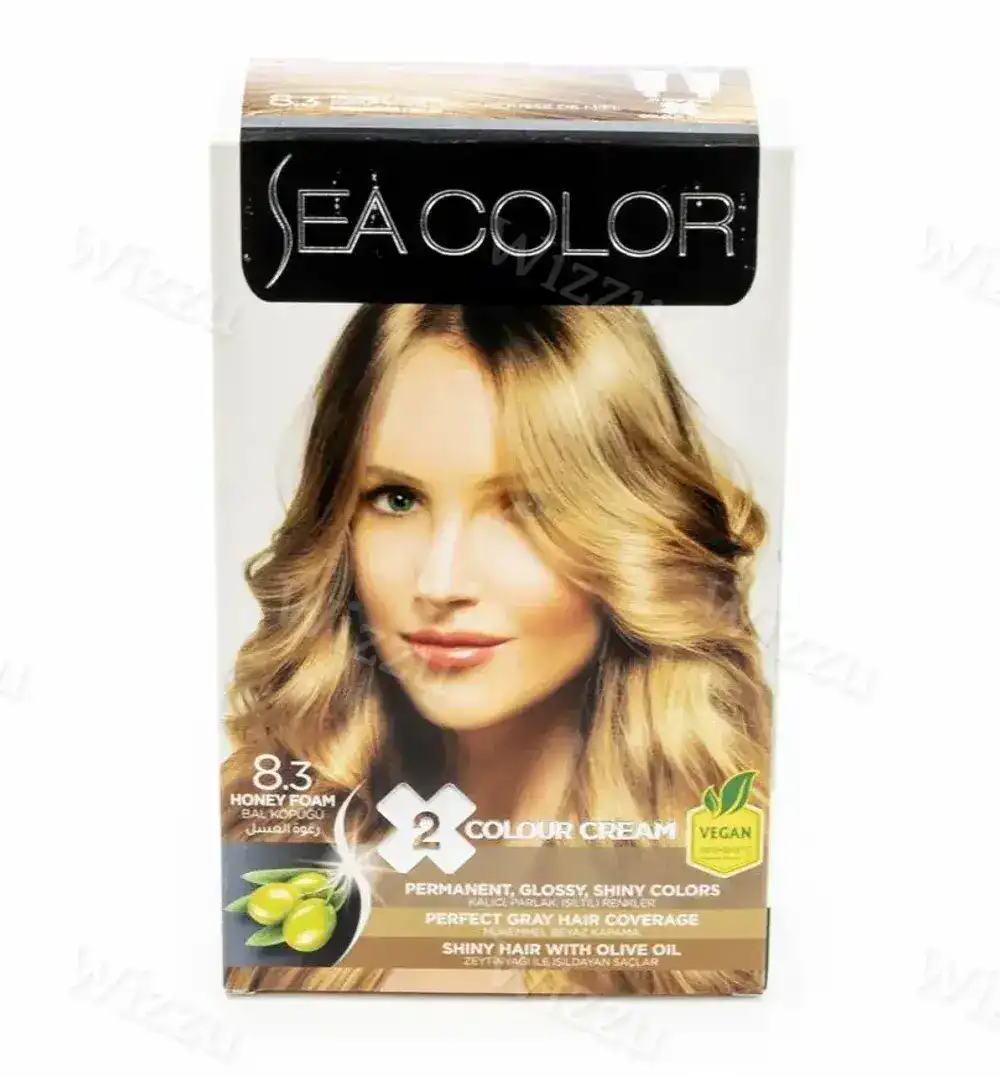 Краска для волос Sea Color Hair Dve Kit 8.3 (Медовая Пена)