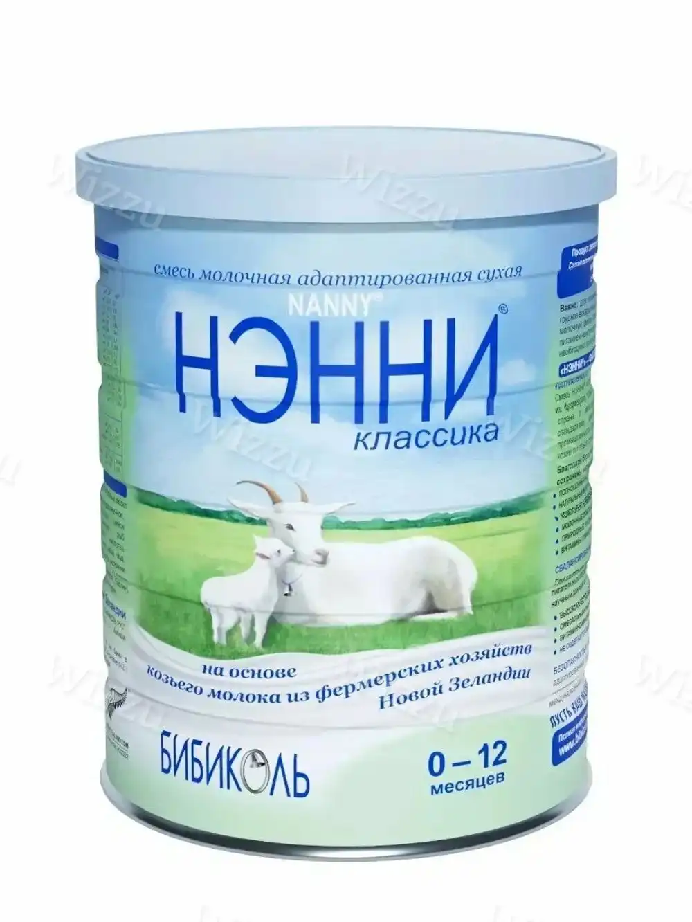 Смесь молочная Нэнни Классика молочная 0-12 мес 800г, шт