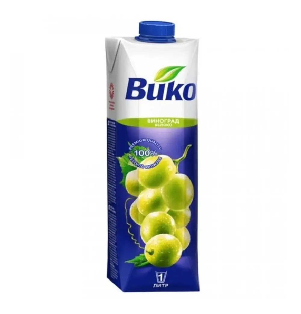 Сок Вико яблоко виноград 1.0л