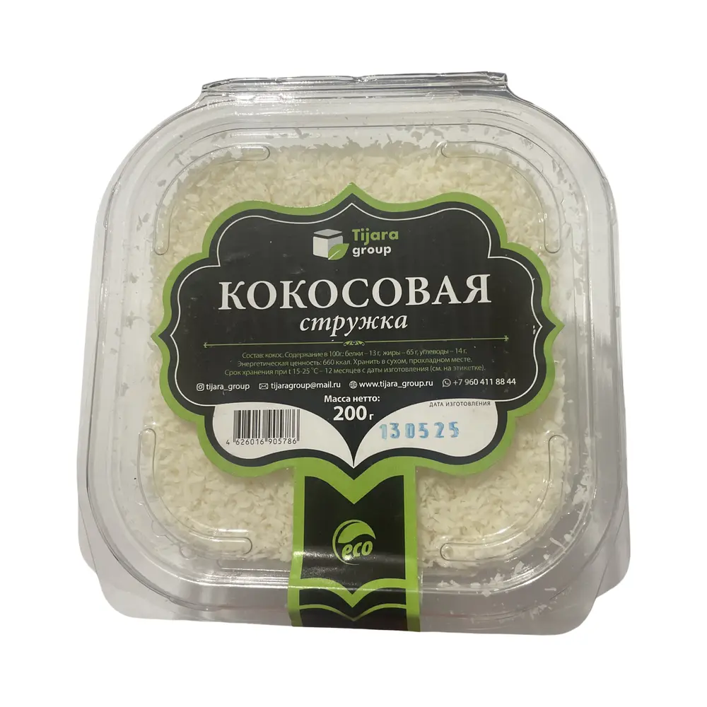 Кокосовая стружка Tijara 200гр