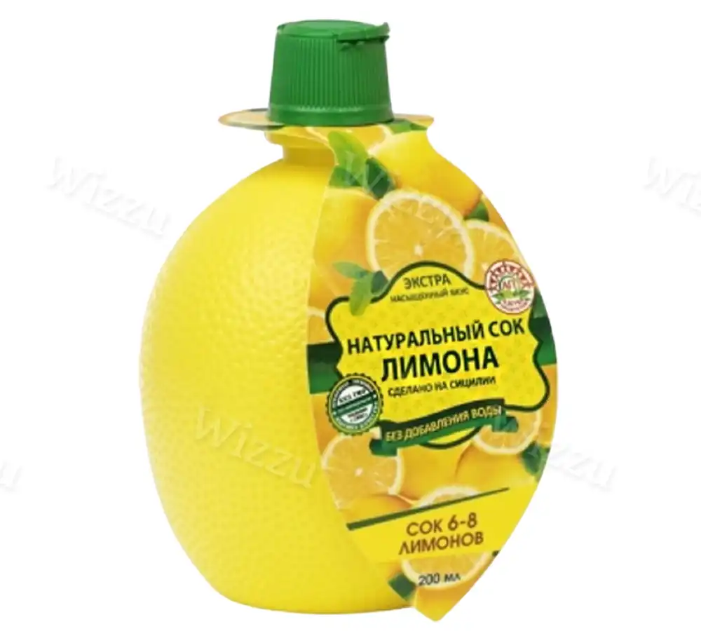 Сок сицилийского лимона "Азбука продуктов" 200мл