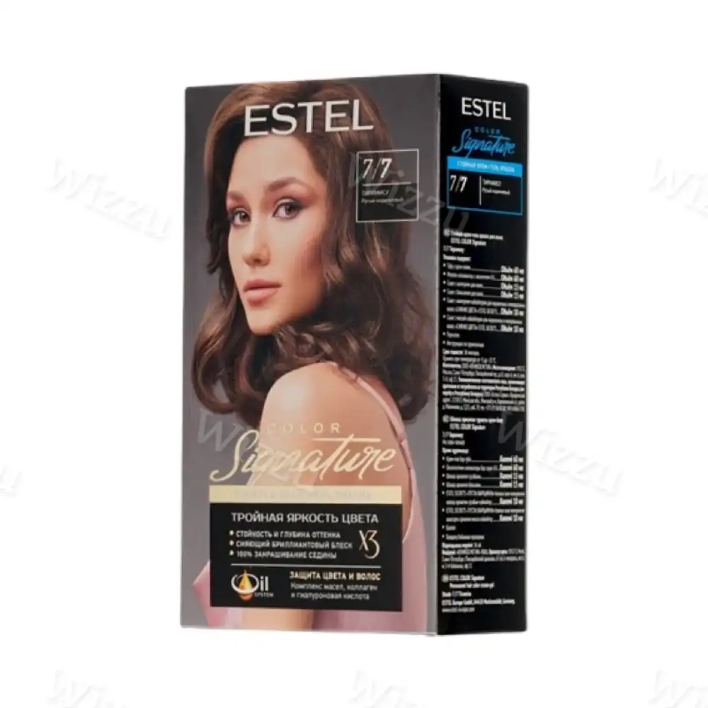 Стойкая крем-гель для волос ESTEL Color Singature 7/7 Тирамису