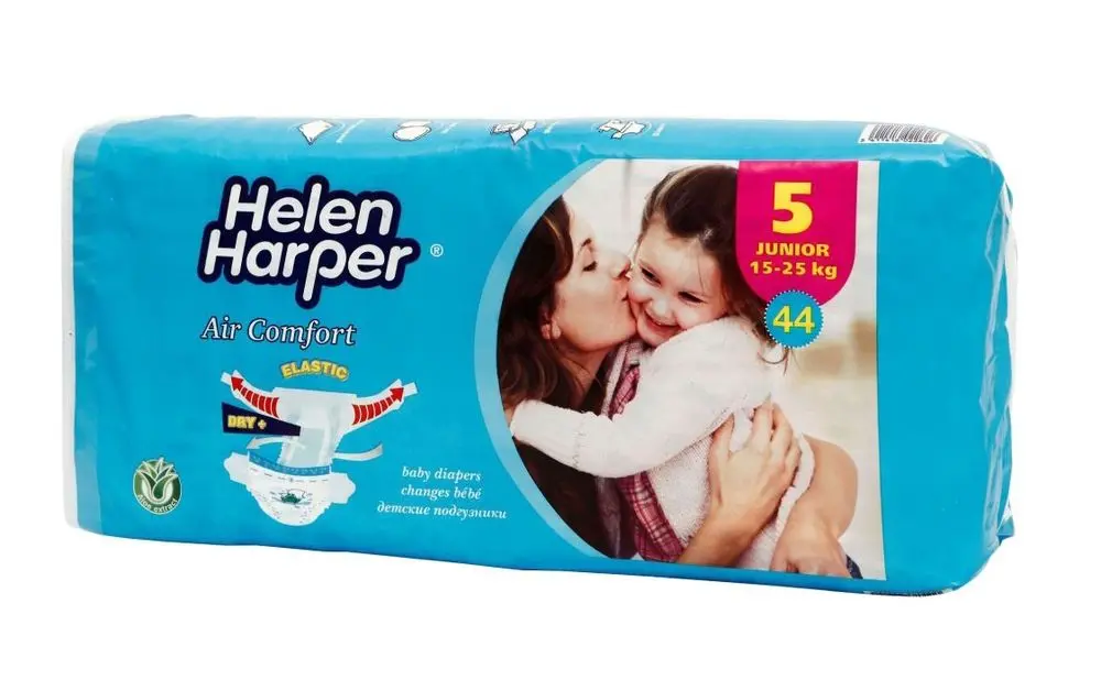 Подгузники Helen Harper aircomfort №5 15-25кг 44шт, junior
