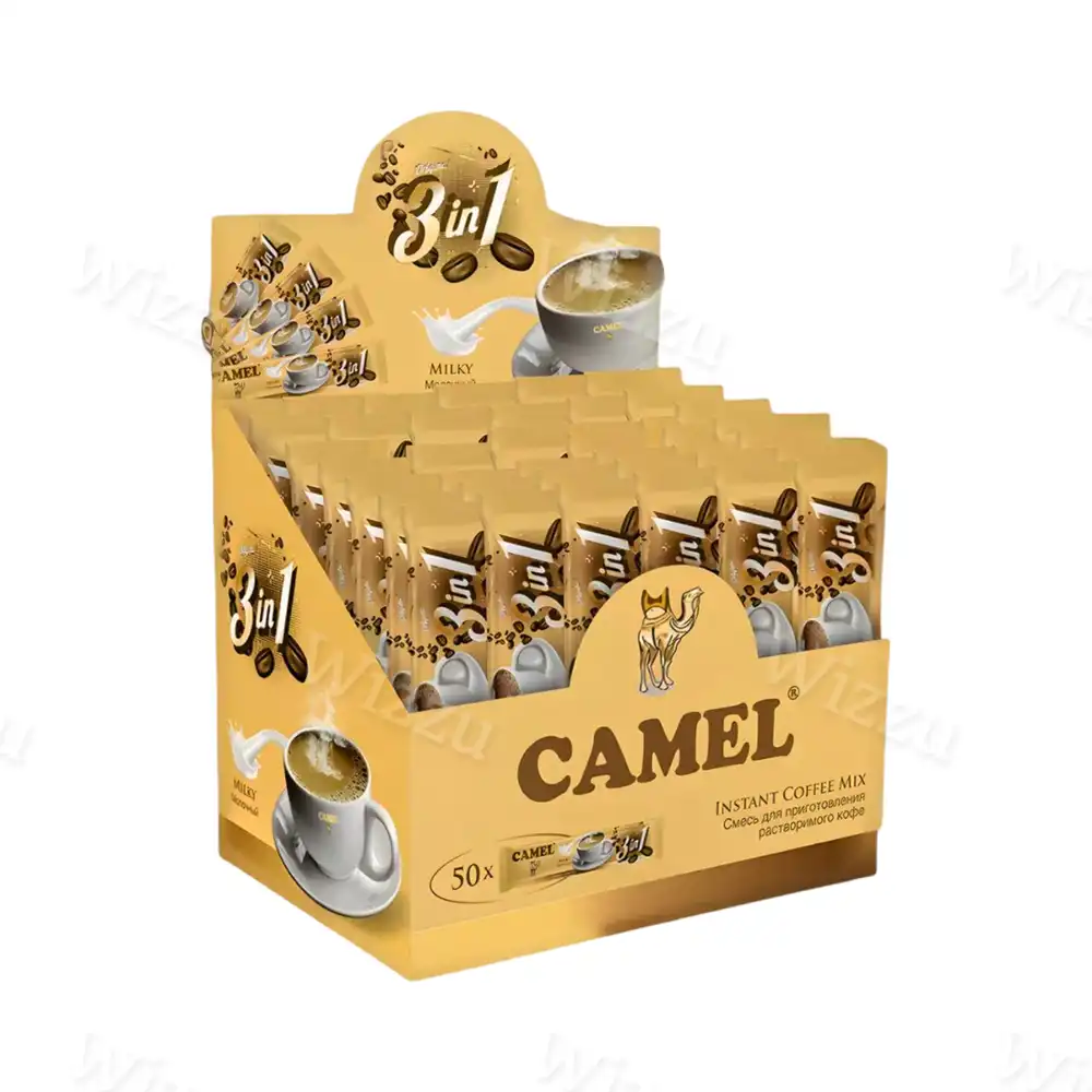 CAMEL Кофе микс 3в1 Капучино без сахара 15гр
