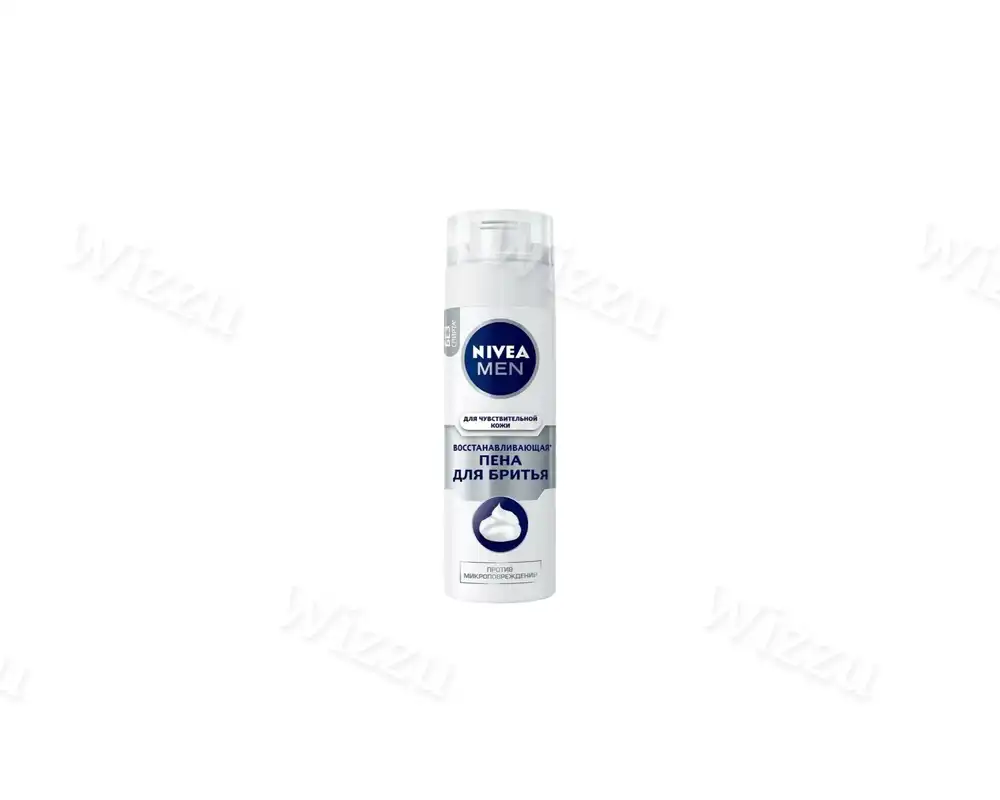 Пена для бритья Нивеа Восстанавливающий для чувств.кожи 200мл