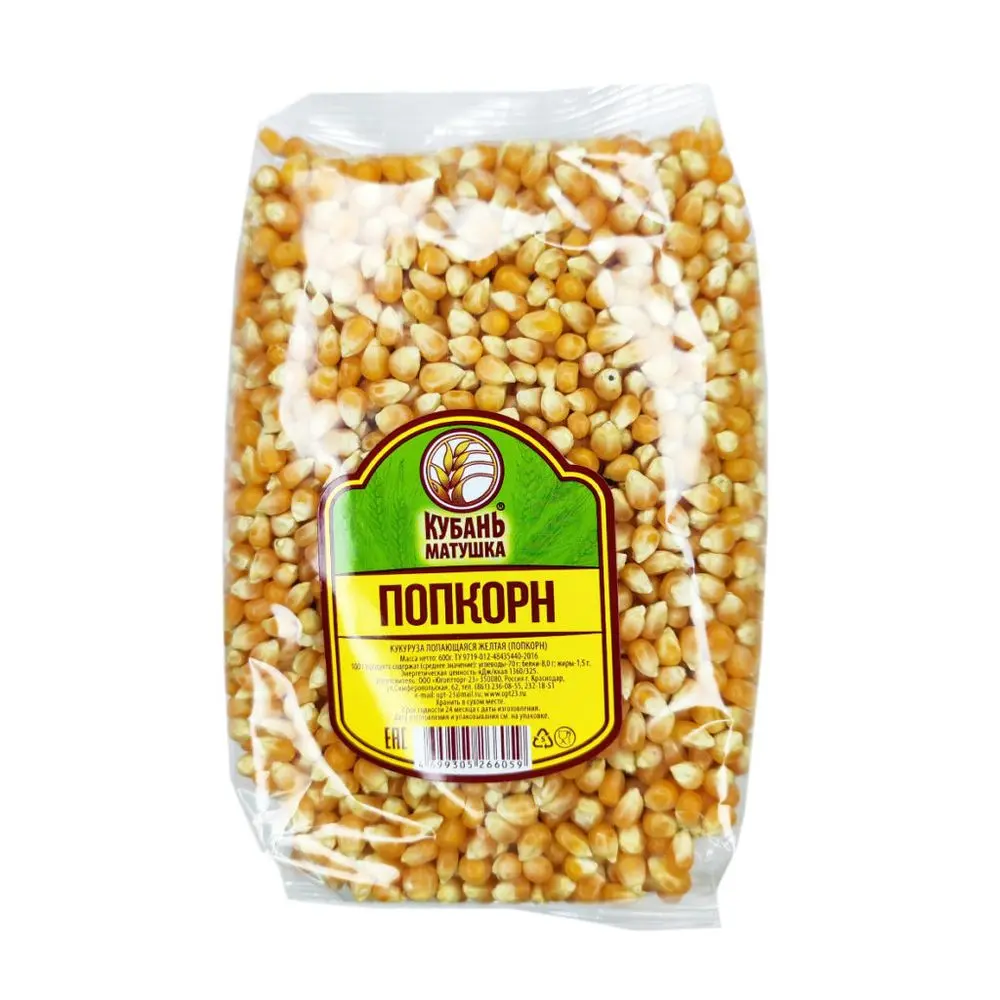 Попкорн КУБАНЬ-МАТУШКА 600г