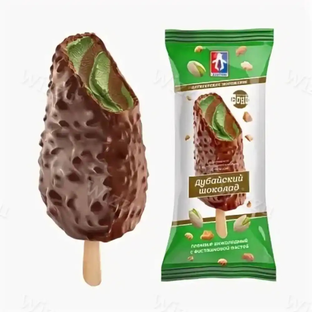 Мороженое "Малыш Бони" Дубайский Шоколад 90г