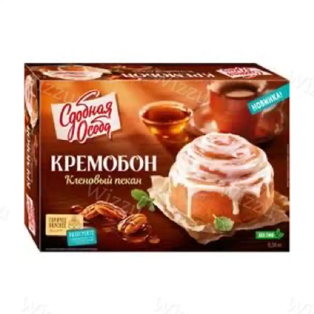 Булочки Кремобон "Сдобная Особа" Кленовый пекан 380г