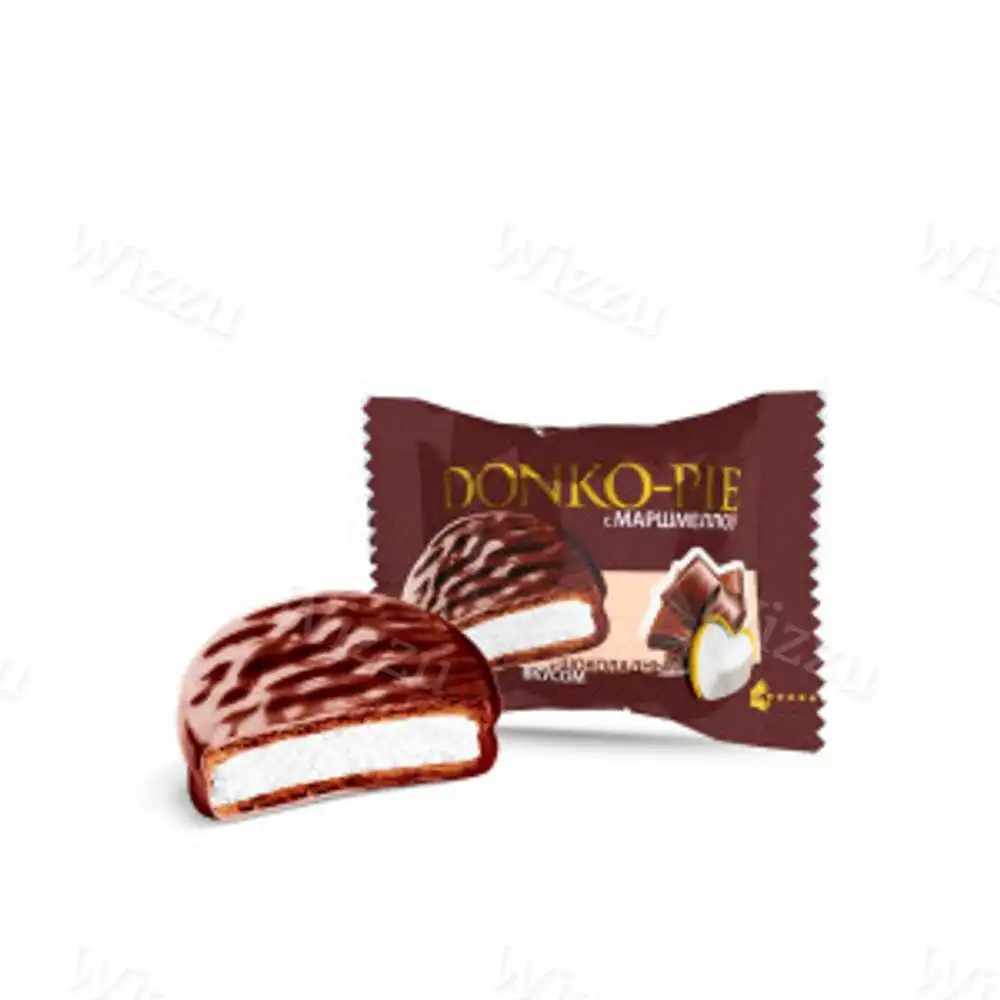 Печенье-сэндвич "Desert DONKO-PIE" с маршмелоу шоколад.вкус 290 гр