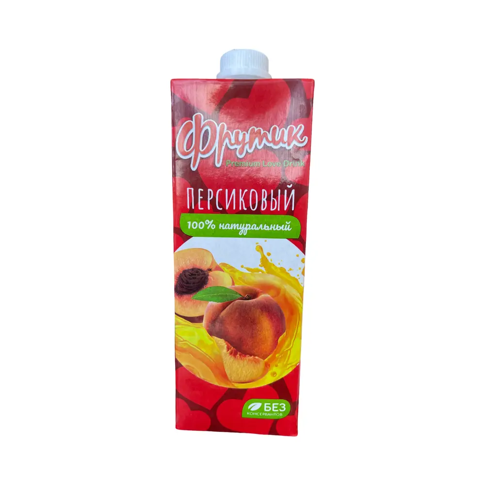 Напиток сокосодержащий персиковый, фрутик, 0.95л