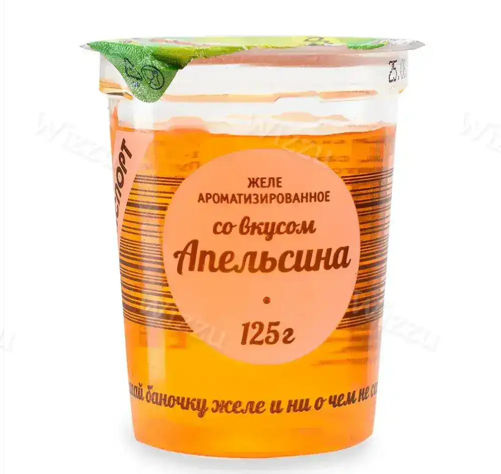 Желе РАЭ со вкусом апельсина 125г, шт