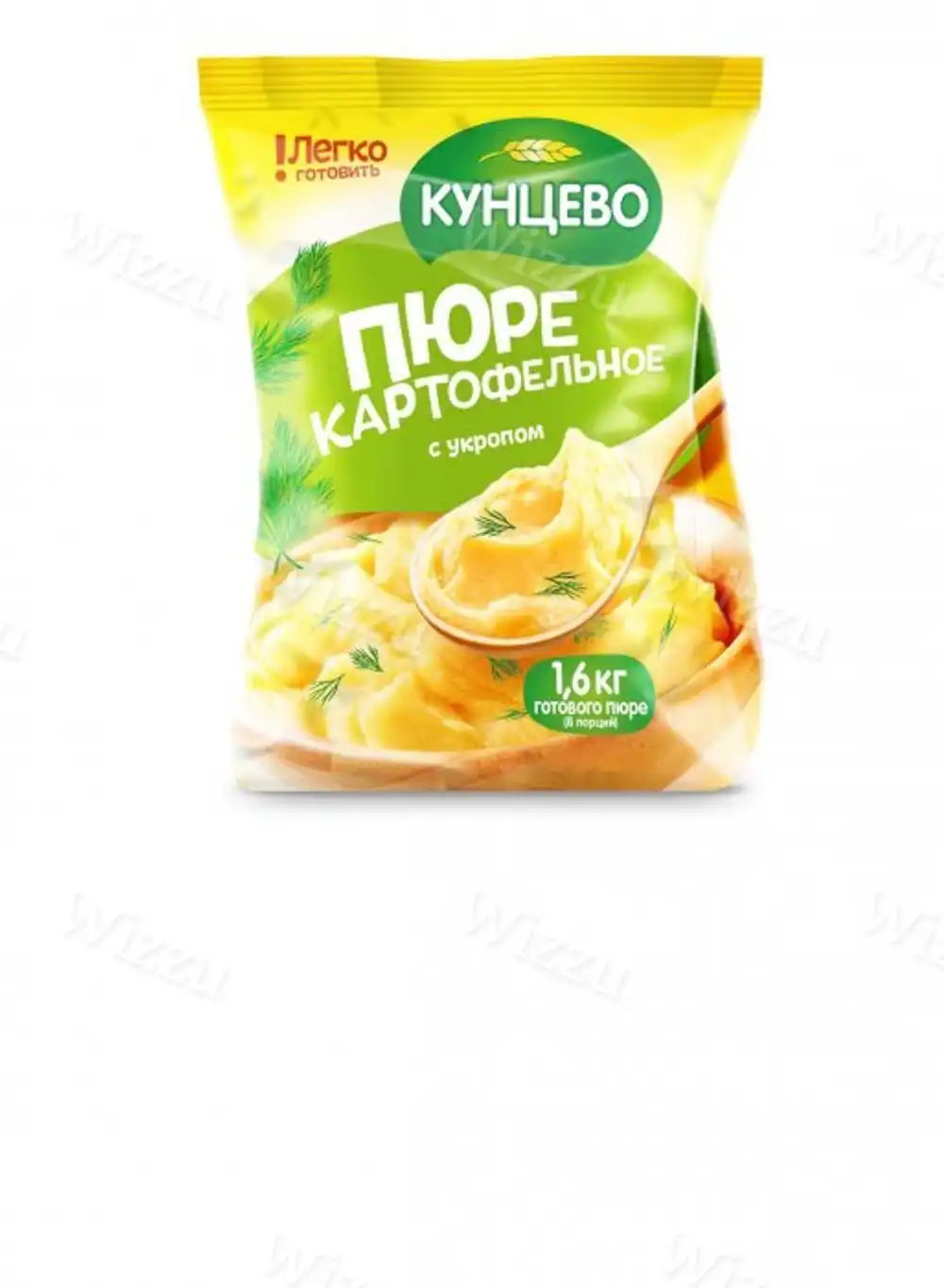 Пюре картофельное Кунцево с укропом 240гр, шт