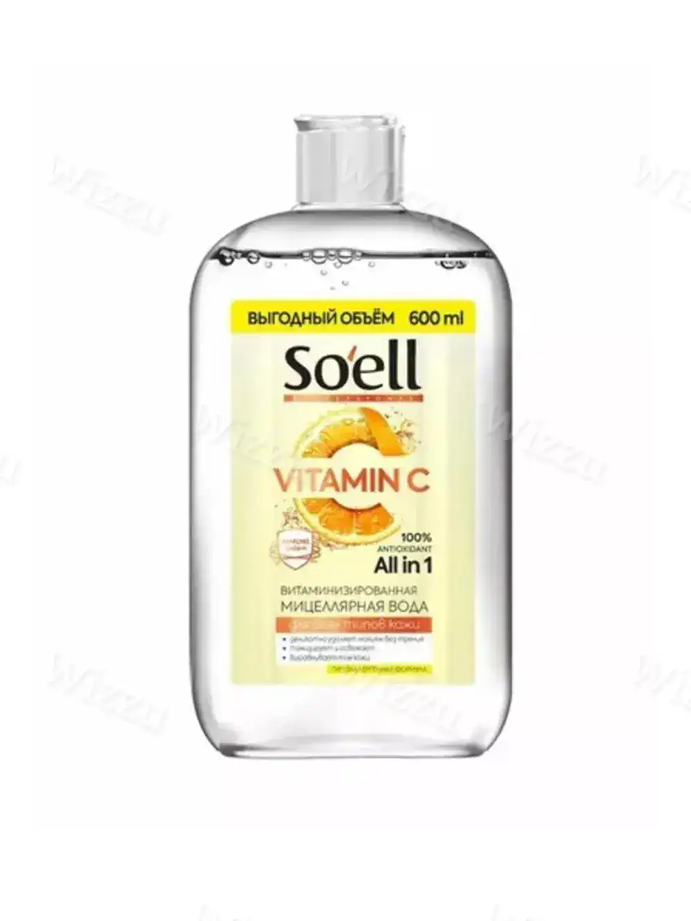 Мицеллярная вода Soella Professional витамизированная 600мл