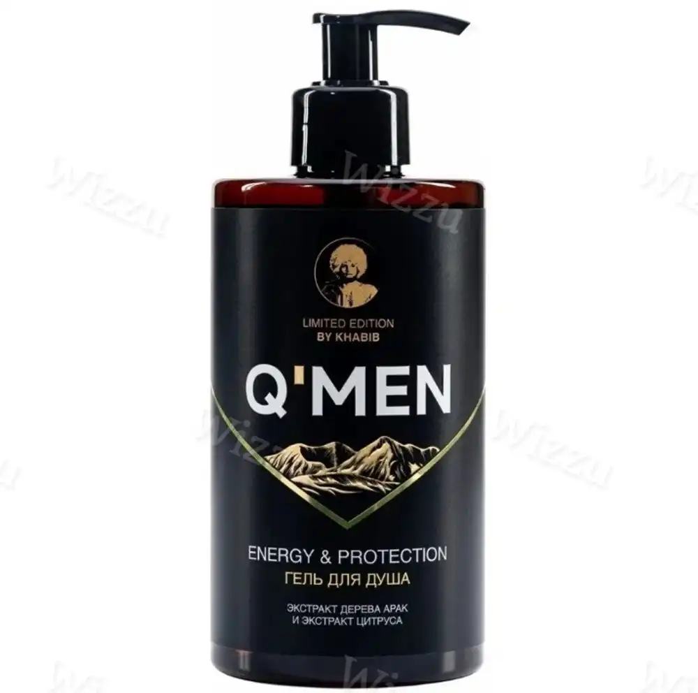 Гель для душа "QMen" Энергия природы 410мл