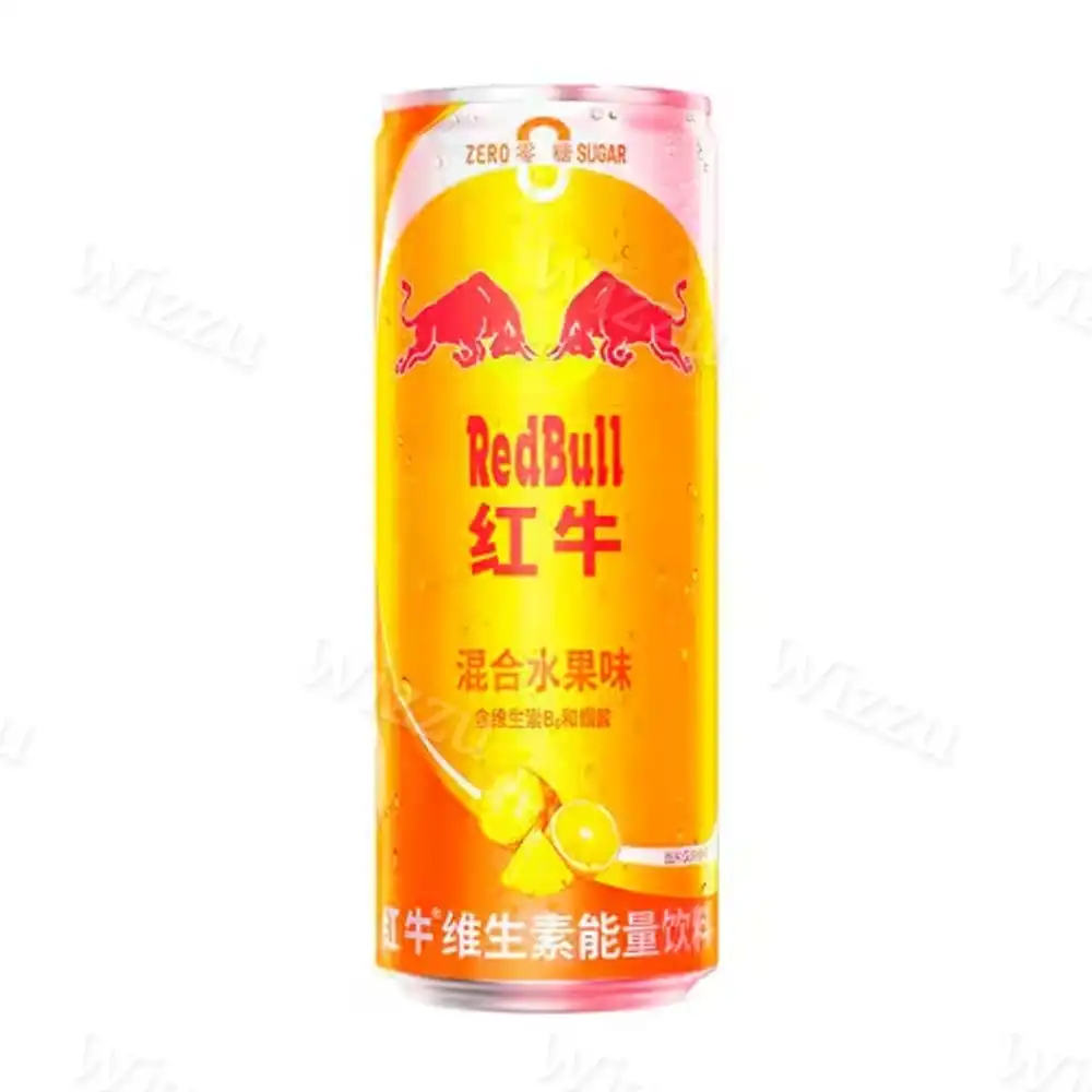 Энергетик Redbull Фруктовый микс ж/б 325мл