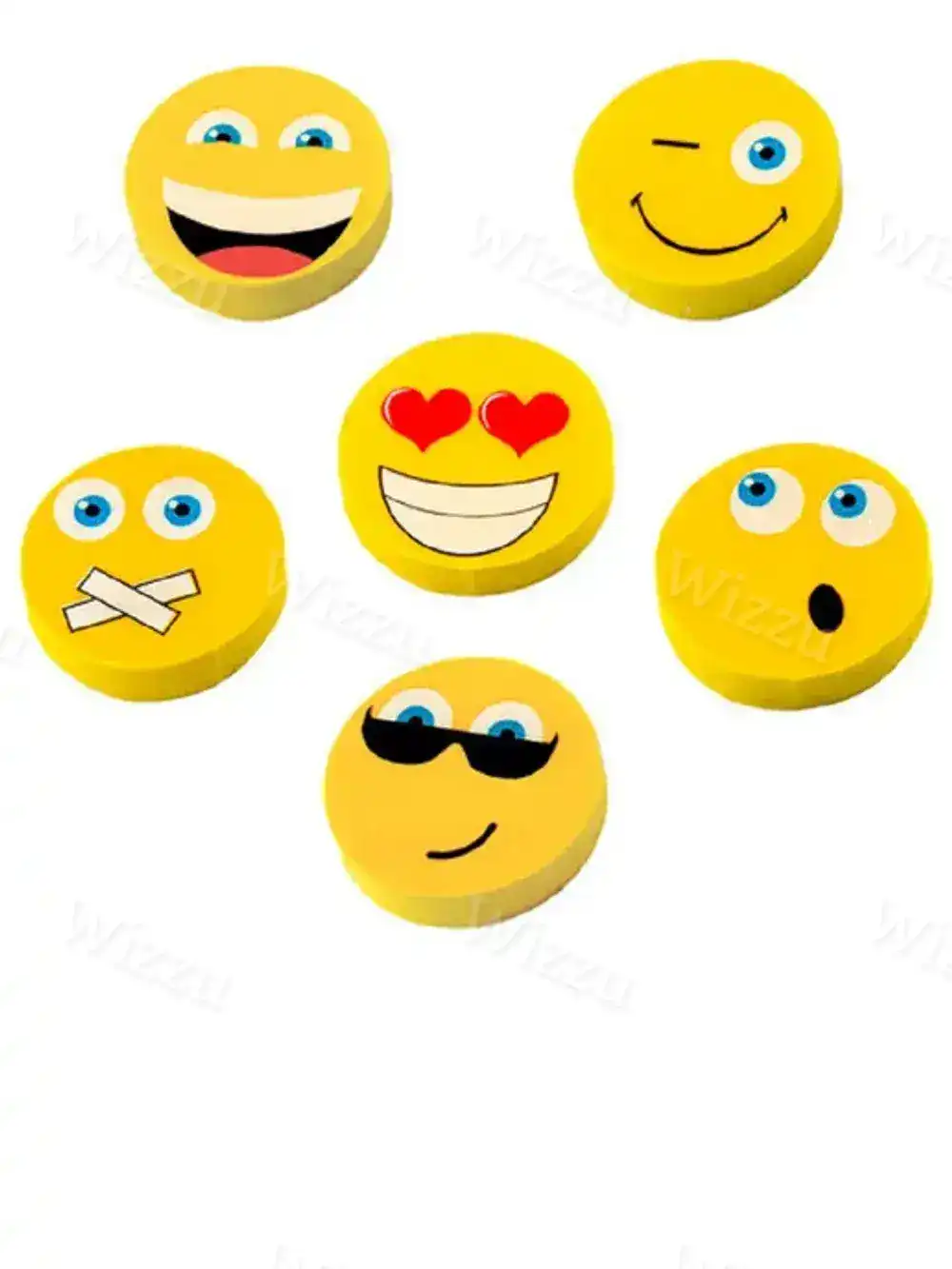 Ластик смайл 4 шт 25мм.