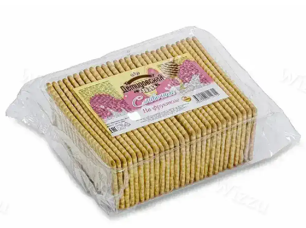 «Галеты Сливочные» на Фруктозе 250гр