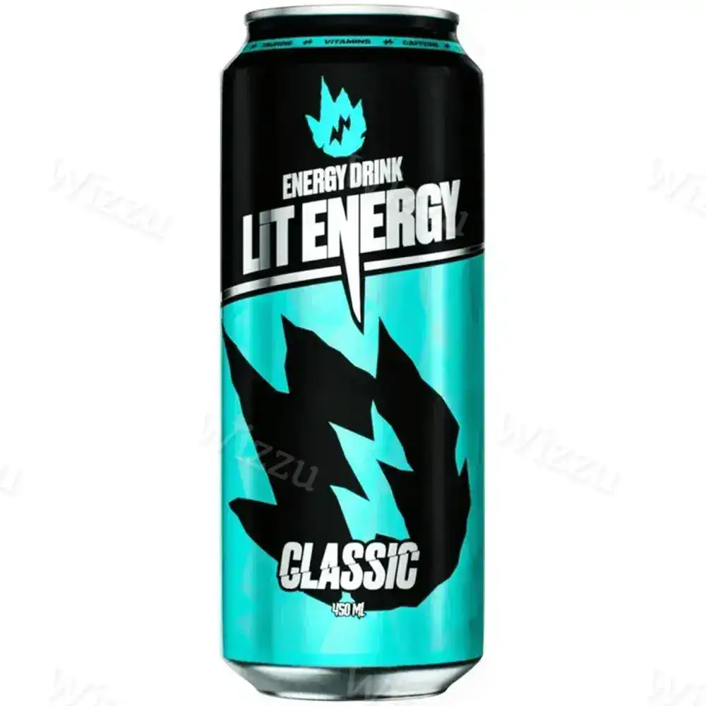 LIT ENERGY энергетический напиток КЛАССИК 0,45л