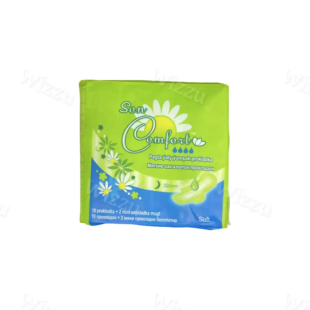 Жен. Гигиен. Прокладки "Sen Comfort" 290мм Soft