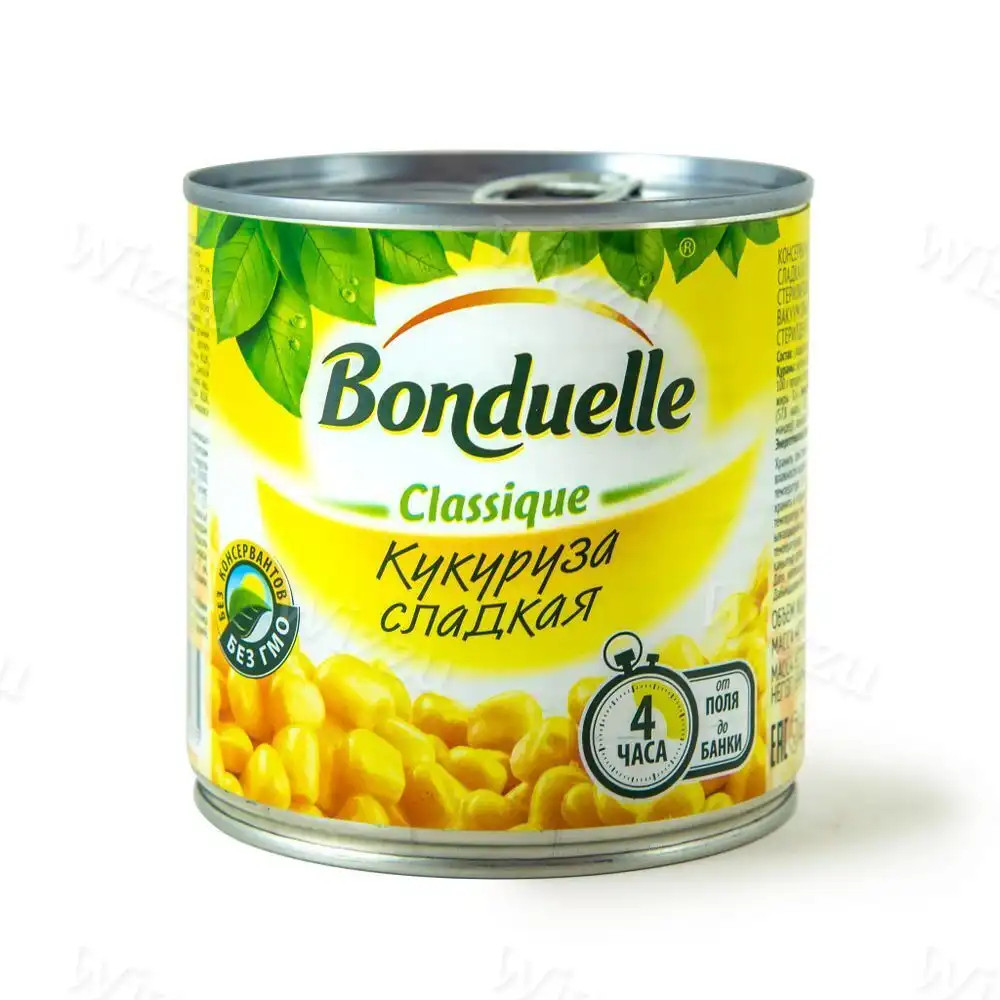 Кукуруза Бондюэль ж/б 425мл, шт