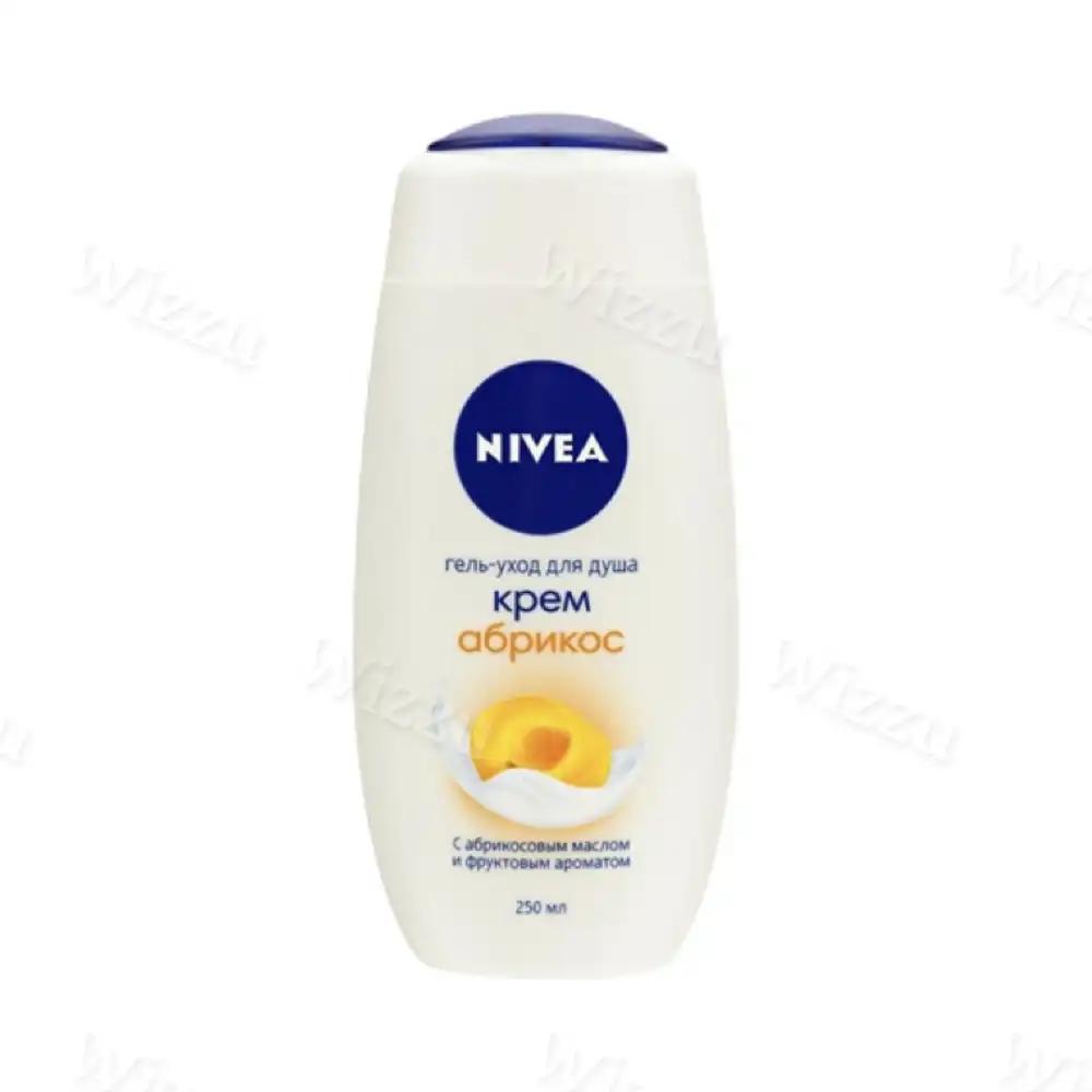 Гель для душа Nivea жен крем и абрикос 250мл