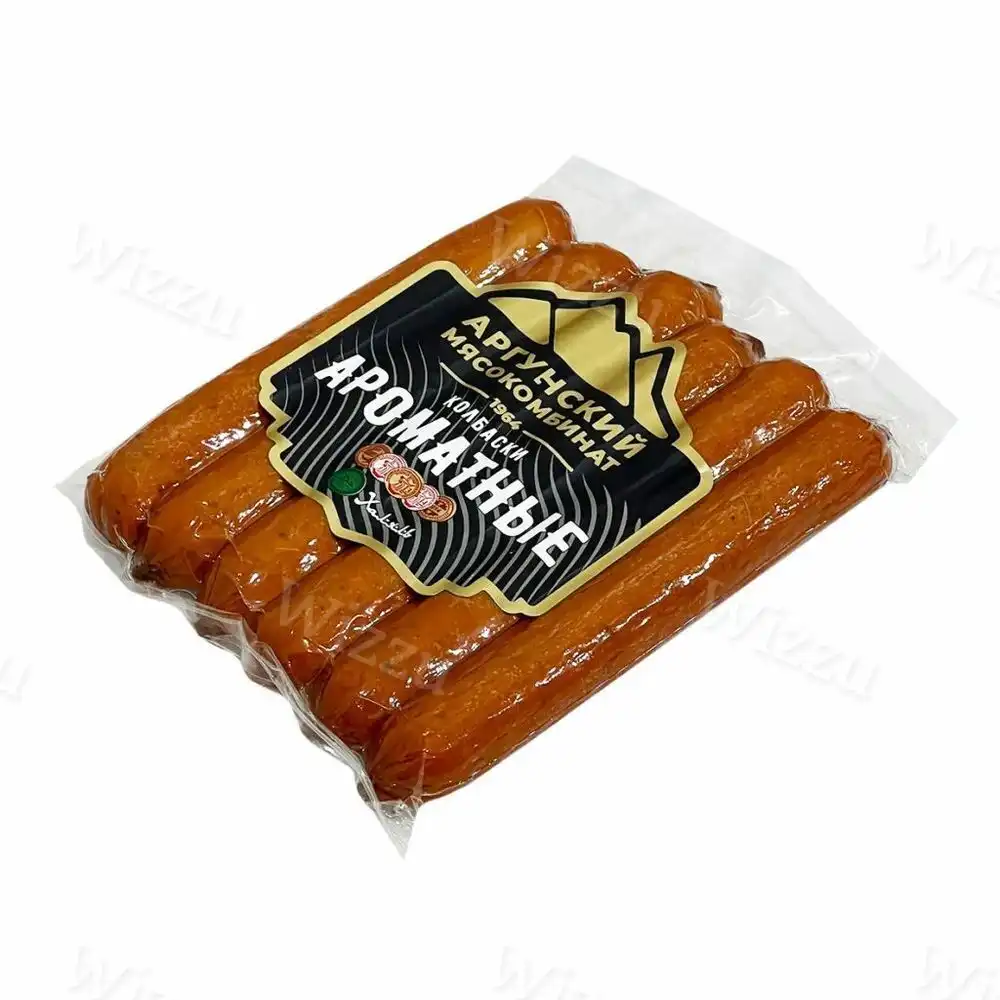 Колбаски в/к "Аргунский мясокомбинат" Баварские кг