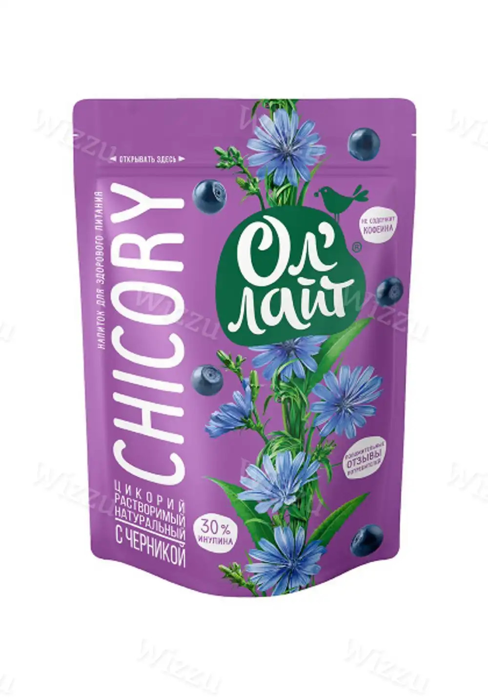 Цикорий растворимый"Ол Лайт" с Черникой.100гр.