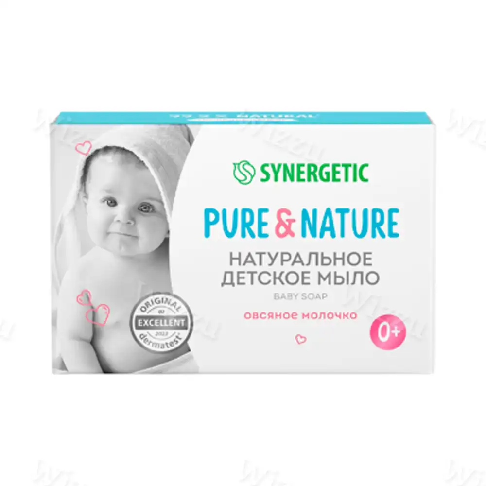 Мыло детское "Synergetic" Овсяное молочко 90гр
