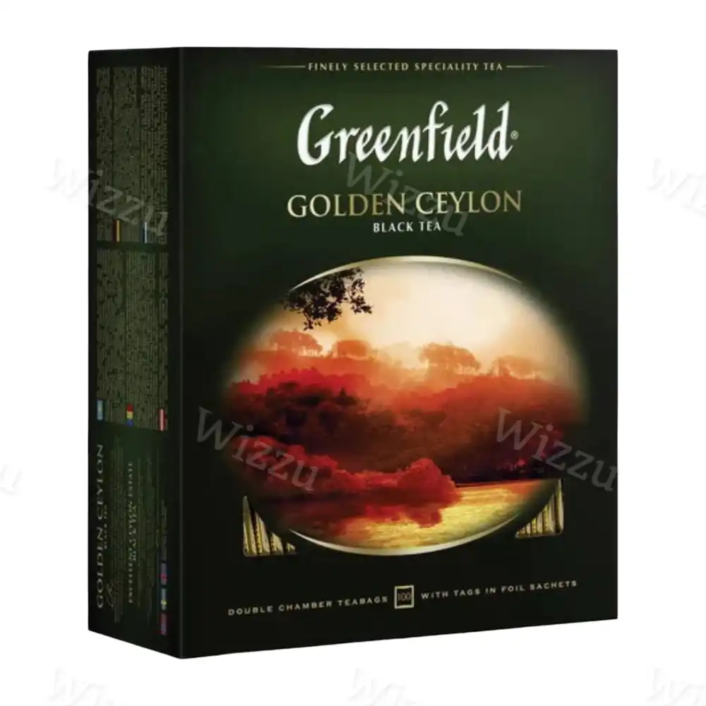 Чай Гринфилд черный Голден Цейлон 100пак