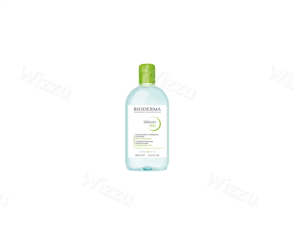 Мицеллярная вода Bioderma Sebium H2O Очищающая флакон-помпа 500мл