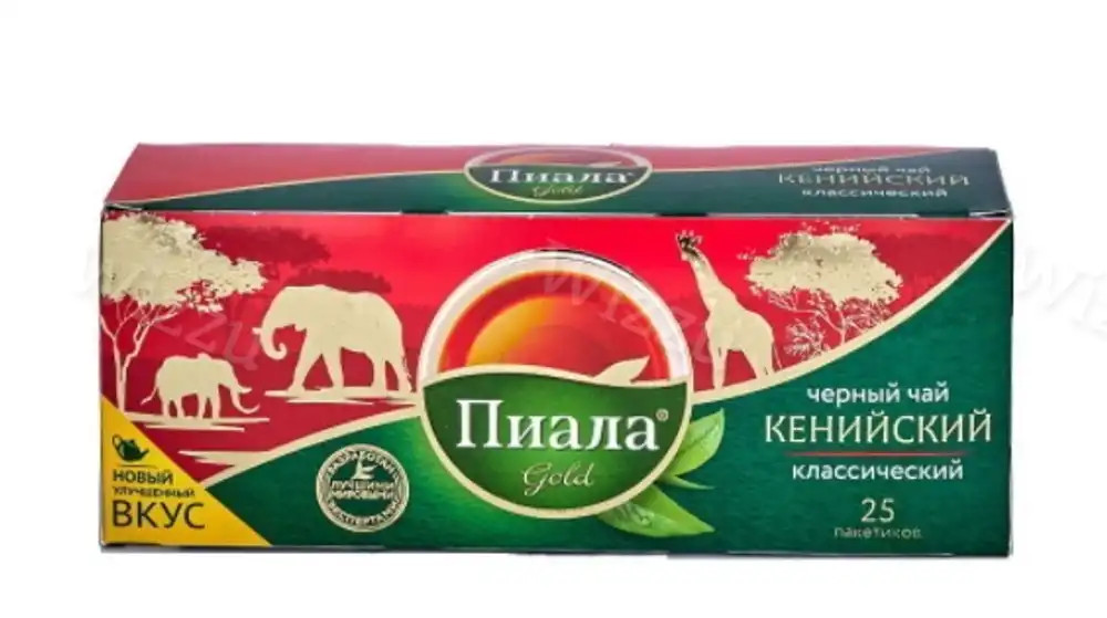 Кенийский Черный Чай Пиала Голд Отборный 45гр 25пакетиков