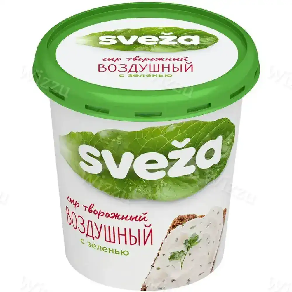 Сыр творожный Савушкин 60% 150г с зеленью, шт