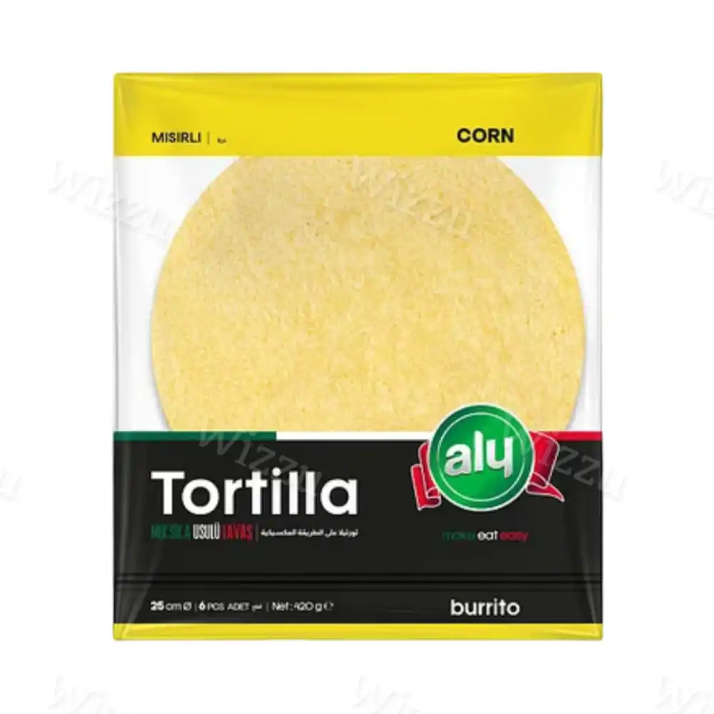 Aly Тортилья кукурузная 10 дюймов 420гр