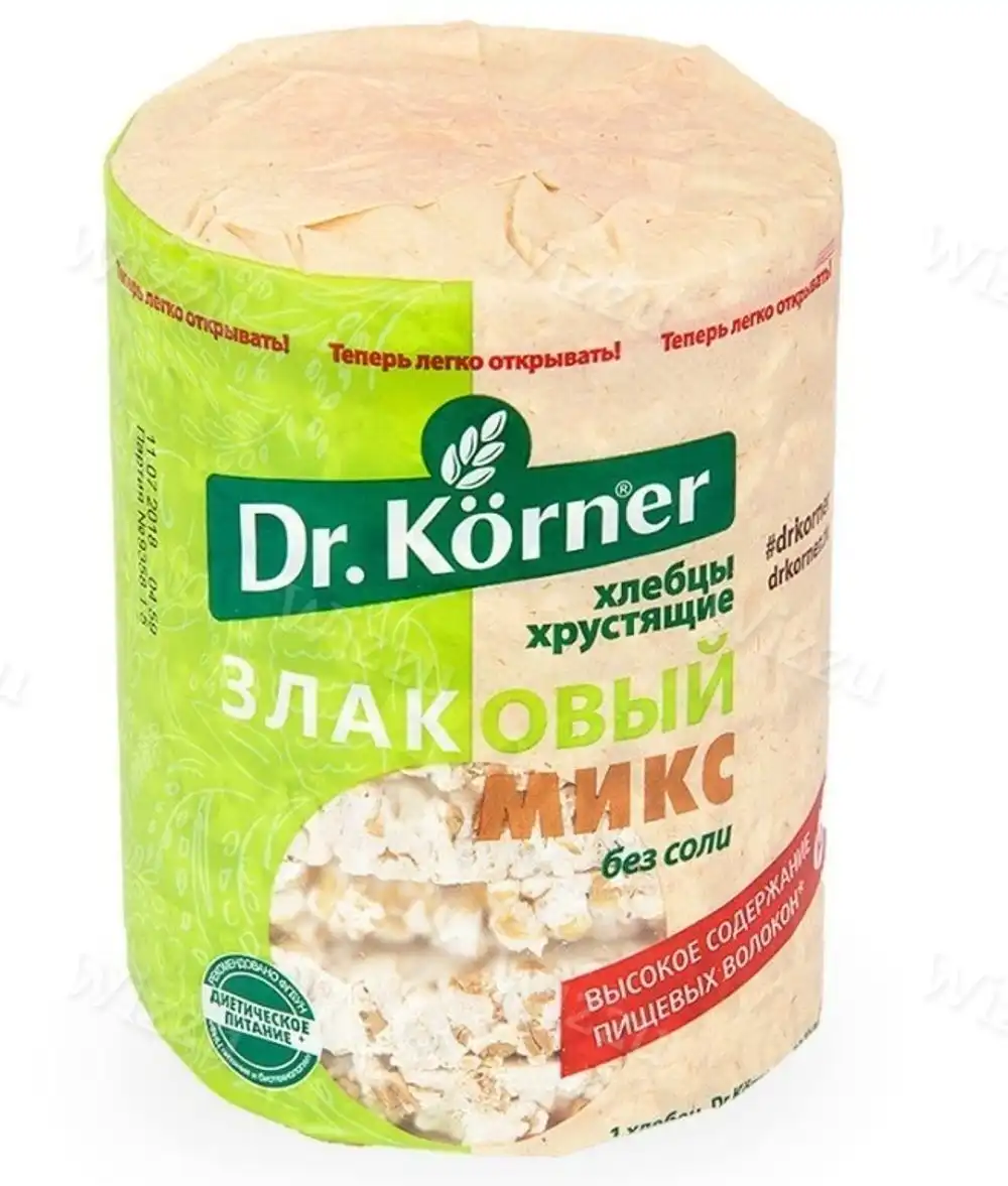 Хлебцы Др Корнер Злаковый микс 90г, шт