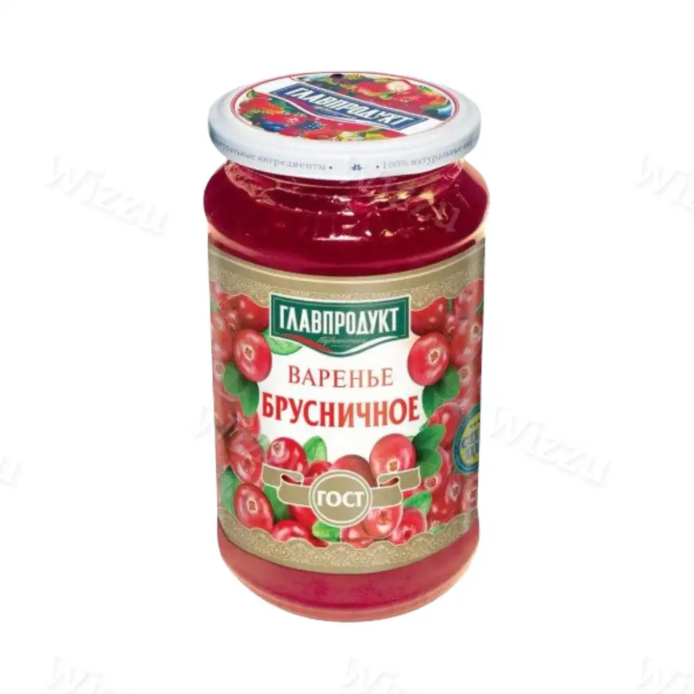 Варенье "Главпродукт" Брусничное 550гр