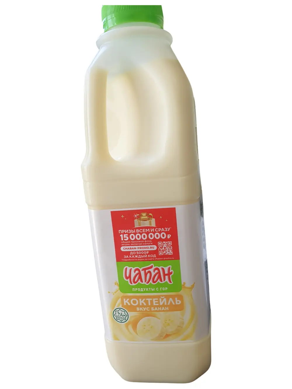 Коктейль молочный со вкусом банана "Чабан" 950мл